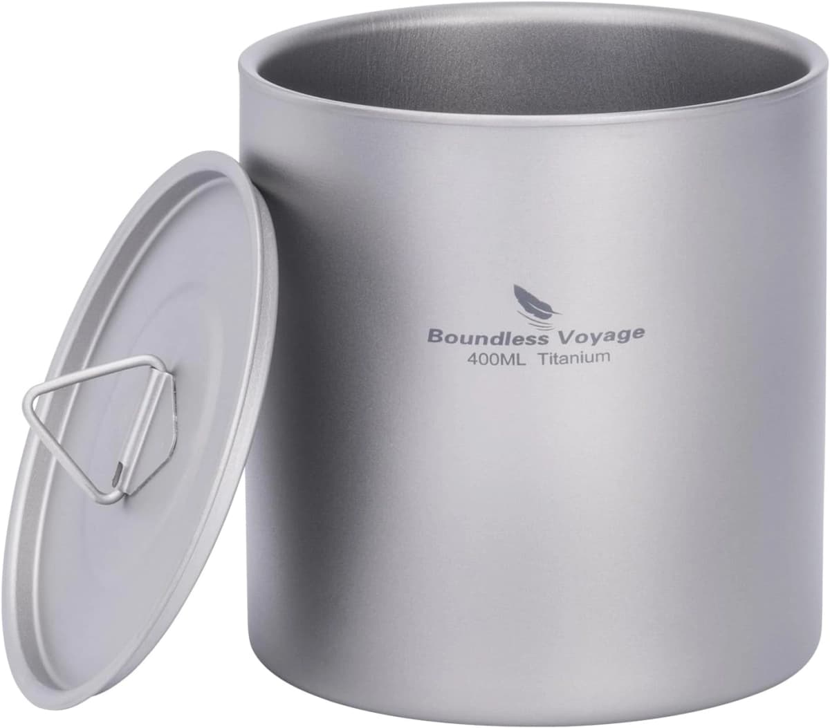 Titanium Stackable  Double Walled Cups